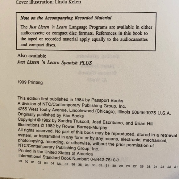 🇺🇸3/$20 Learn Spanish cassette tapes beginners - Picture 4 of 5